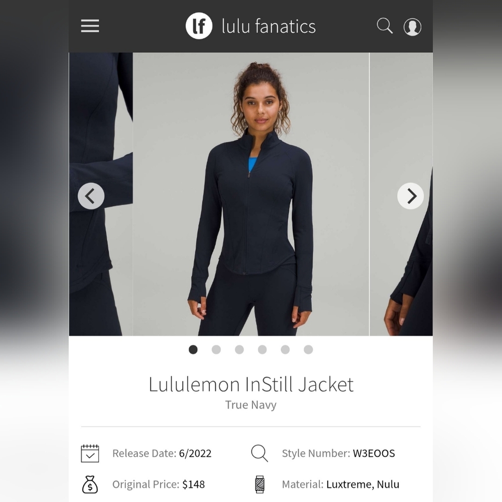Lululemon Instill Jacket